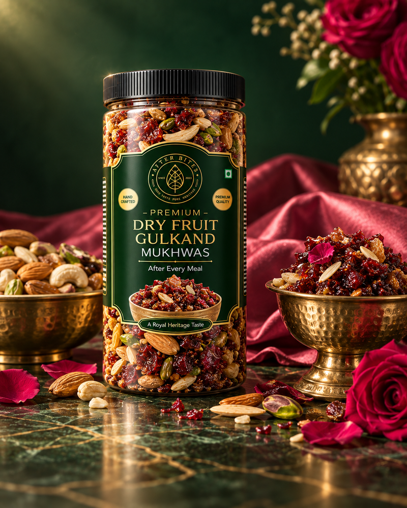 Dry Fruit Gulkand Mukhwas After Bites